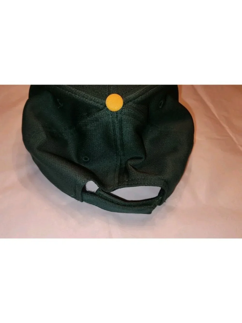 Oakland A's Youth Green and Yellow Adjustable Baseball Hat By OC Sports